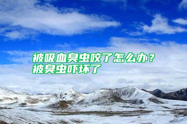 被吸血臭蟲(chóng)咬了怎么辦？被臭蟲(chóng)嚇壞了
