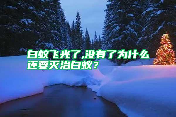 白蟻飛光了,沒(méi)有了為什么還要滅治白蟻？