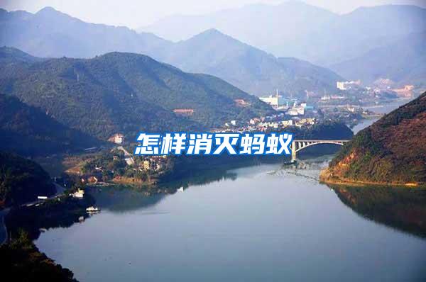 怎樣消滅螞蟻